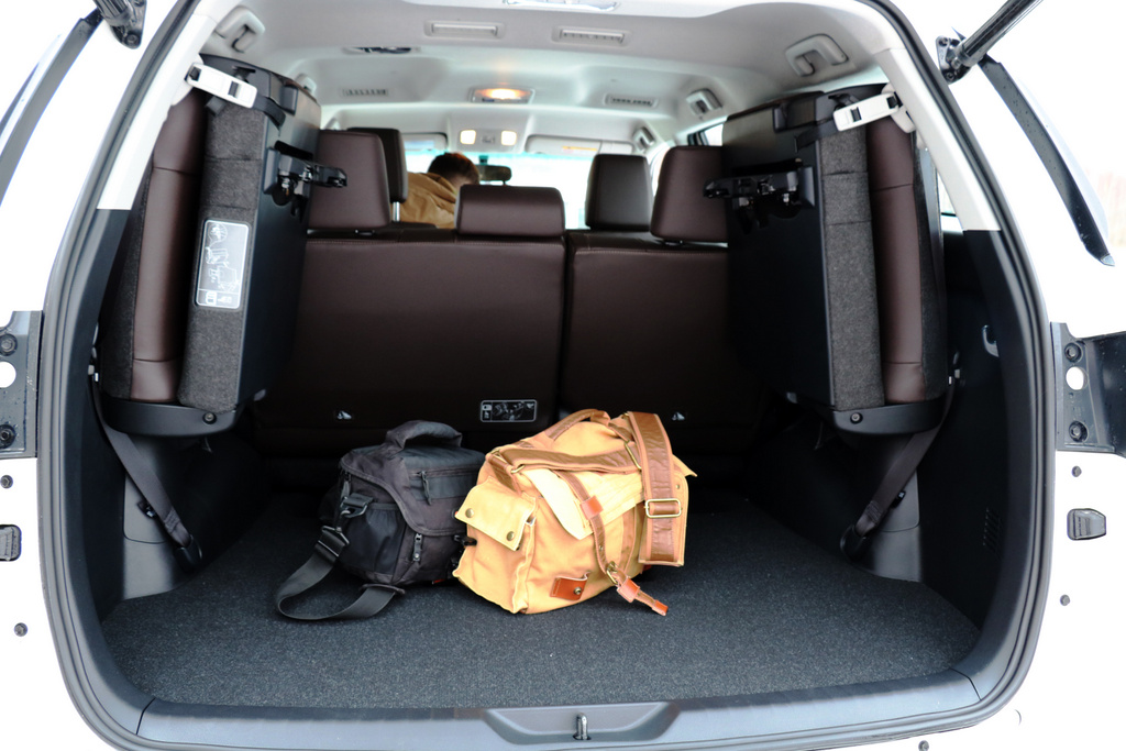 Toyota Fortuner багажник фото