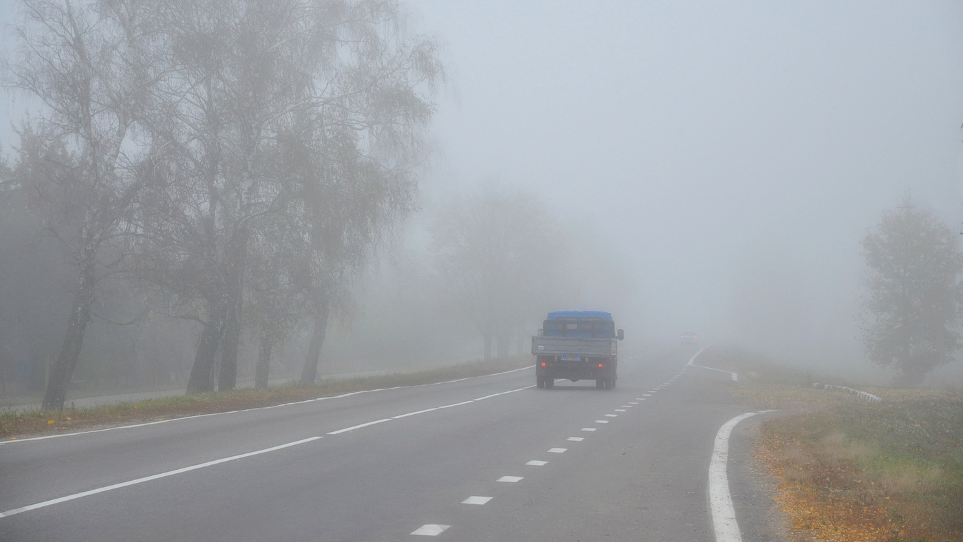 дорога в тумане
