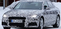 Седан Audi A4 вышел на дорожные тесты