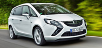 Opel Zafira Tourer превратится в кроссовер