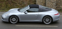 Porsche 911 попался фотошпионам в кузове Targa