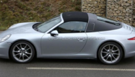 Porsche 911 попался фотошпионам в кузове Targa